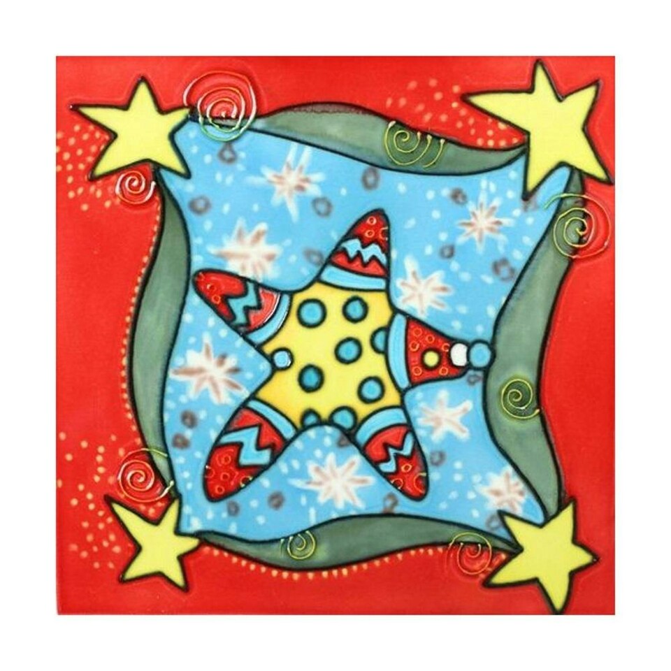 Trivet 8 x 8 - Christmas Star BE171057