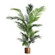 image 1 of 180cm Artificial Palm Tree Extra Large Copper Metal Planter