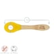 image 3 of Tiny Dining Bamboo Silicone Tip Spoon - Blue - Children's Baby Toddler Soft Curved Feeding Weaning Spoon