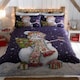 image 1 of Happy Snowman Duvet Cover Set and Pillowcase - Single - Blue