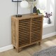 image 3 of Luna Sideboard 2 Doors Storage Cupboard Highboard Side Cabinet