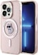image 4 of Karl Lagerfeld IML Choupette Case with MagSafe for iphone 15 Pro 6.1 Pink - KLHMP15LHFCCNOP