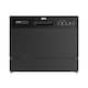 image 2 of Table Top Dishwasher, 6 Place Settings, 8 Programs, Black - TTD6BL