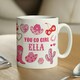 image 3 of Personalised Cowgirl Mug White