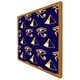 image 4 of Gold pyramid & eye of horus (Picture Frame) Grey | M