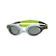 image 1 of Zoggs Unisex Adult Bondi Swimming Goggles - Black/Lime - One Size