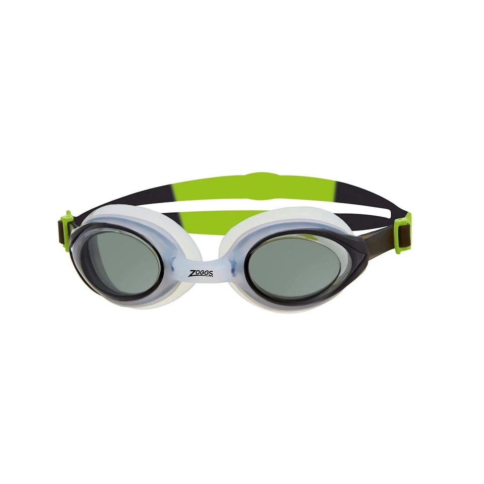 image 1 of Zoggs Unisex Adult Bondi Swimming Goggles - Black/Lime - One Size