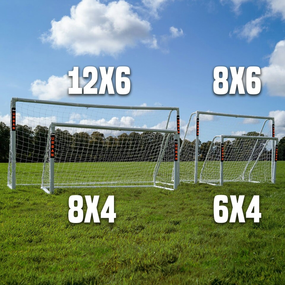 image 1 of Football Flick Urban Match Football Goal 8 X 4