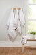 image 3 of Dakota Stripe Cotton Bath Sheet Towels Set Of 2 | Brown | Bath sheet | 2