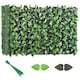 image 9 of Outsunny Artificial Leaf Hedge Screen Privacy Fence Panel for Garden 3Mx1M