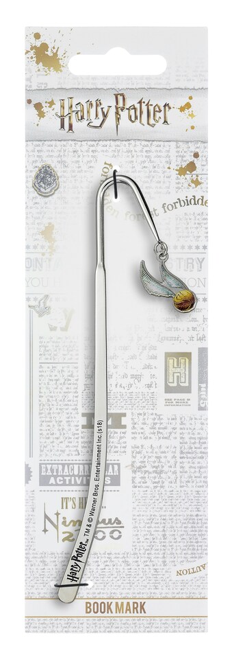 image 1 of Harry Potter Golden Snitch Bookmark-HPBM004 | Silver