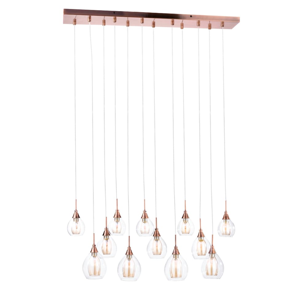 image 1 of BHS Carmella Diner Ceiling Pendant Bar | Copper | Copper | 1
