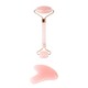 image 2 of Brushworks Rose Resin Roller & Gua Sha
