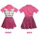 image 5 of Golf Costume - Top, Skirt + Visor Pink | S