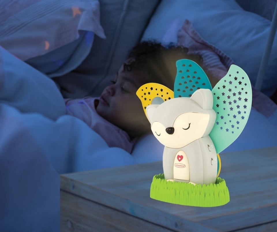 image 1 of Infantino 2-In-1 Fox Night Light And Projector