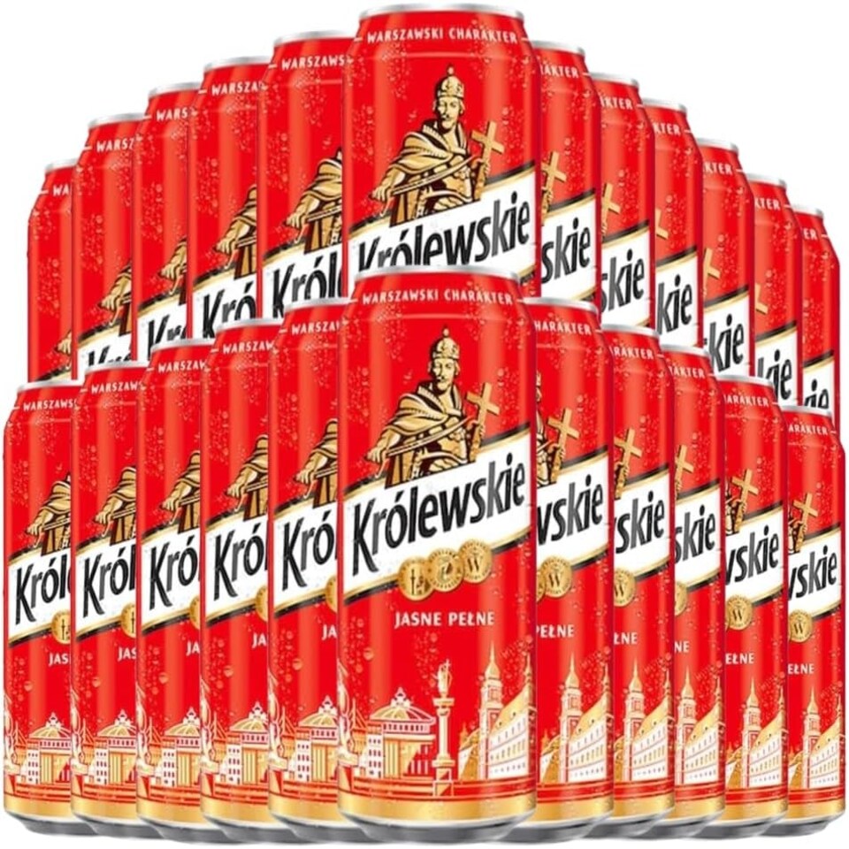 image 1 of Krolewskie Jasne Pelne Polish Lager 24 x 500ml