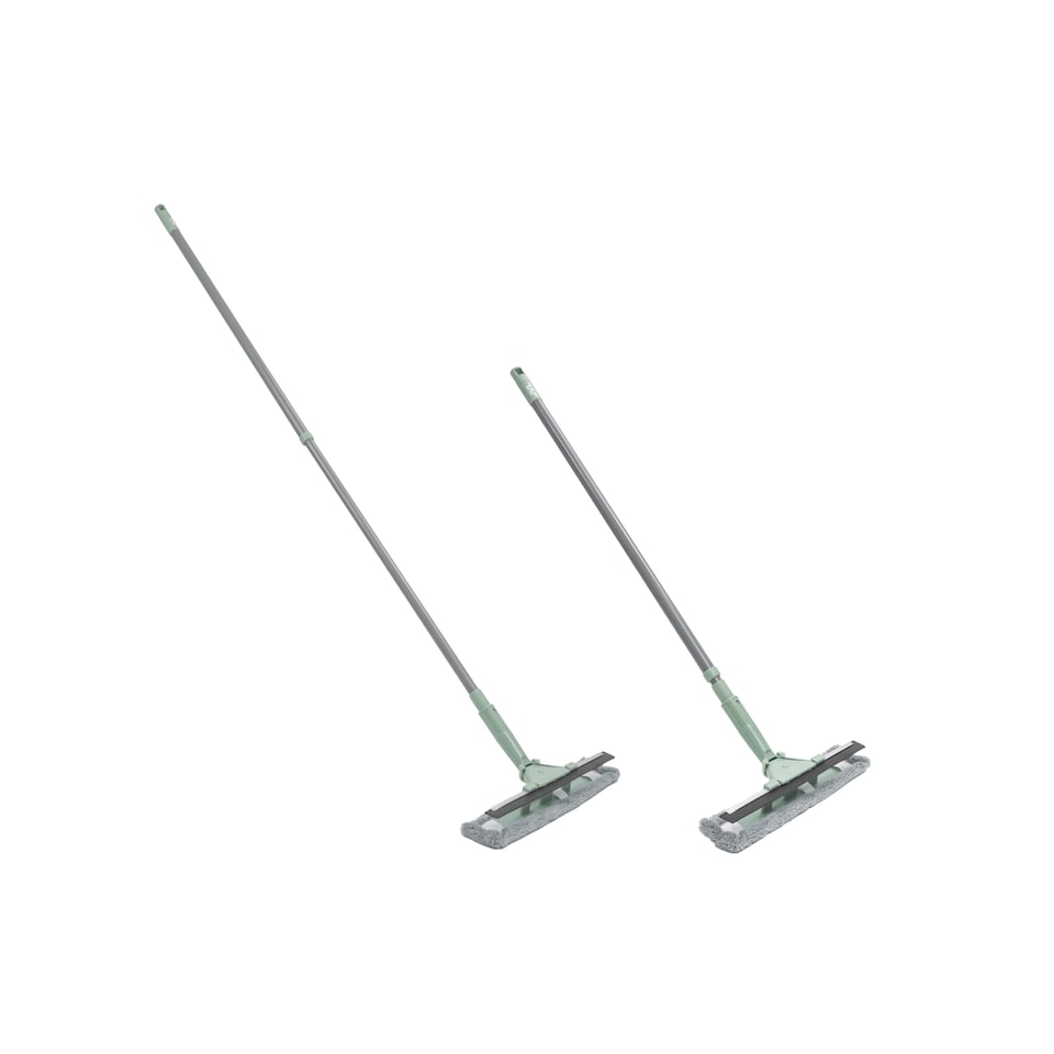 image 1 of JVL Extendable Microfibre Window Cleaner-Grey