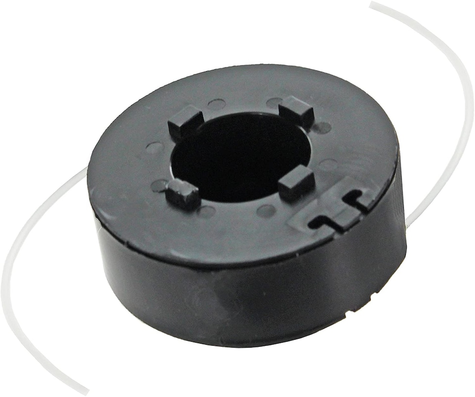 image 1 of SPARES2GO Trimmer Line & Spool Cover compatible with Challenge N1F GT220-C GT250-C N1F-GT-220/250-C Strimmer