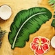 image 3 of Tropical Leaf Shaped Grazing Board 48cm