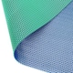 image 3 of Nicoman Reversible Dual-Colour PVC Shower Mat - 60cm x 60cm | Blue | Blue/Green | Square 60x60cm