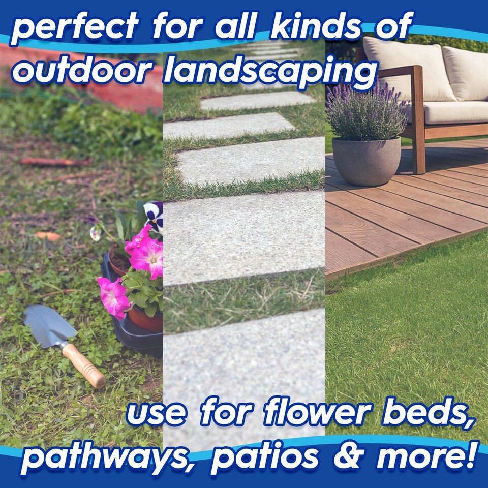 image 1 of Harbour Housewares 110gsm Weed Control Membrane - 4m x 25m | Black | Black