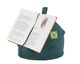 image 3 of Bean Lazy Waterproof Forest Green Tablet eReader and Book Mini Bean Bag