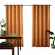 image 4 of Orla Kiely Linear Stem Curtains - Burnt Orange - 168x229cm