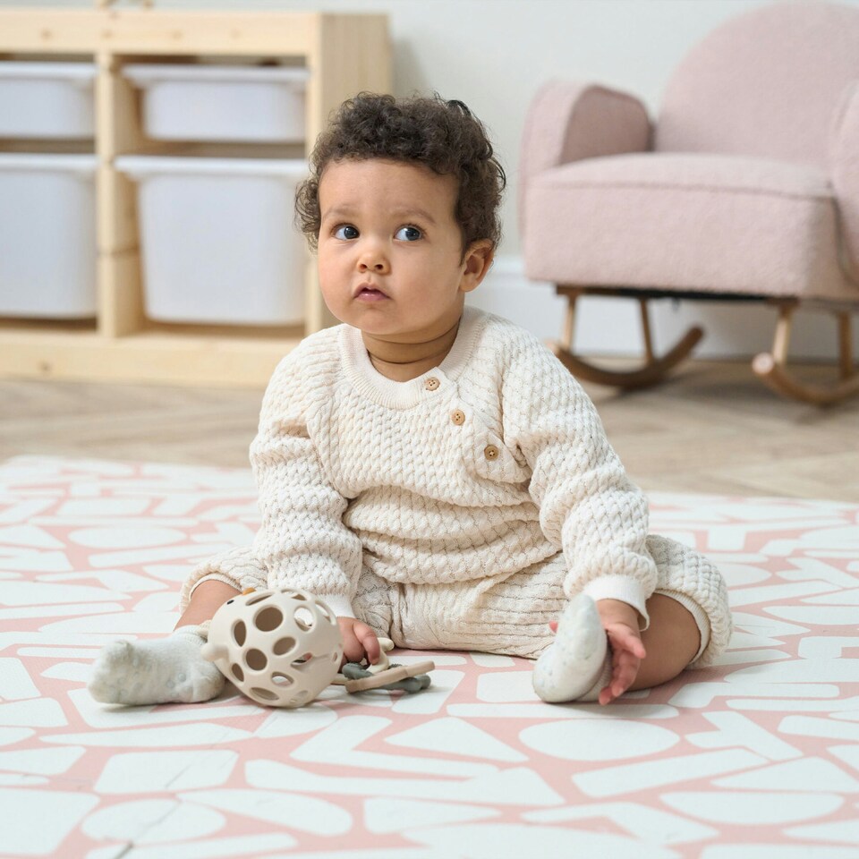 image 1 of Tutti Bambini Infinity Baby Playmat Oddity Blush