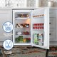 image 4 of Igenix IG3920 Freestanding Under Counter Fridge and Chill Compartment, 2 Glass Shelves and Salad Drawer, One Bottle Shelf and Egg Rack, 48 cm Wide, White