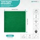 image 2 of 1pc Polyester Table Napkins, Wrinkle-Resistant Cloth Napkin - 20 Inch
