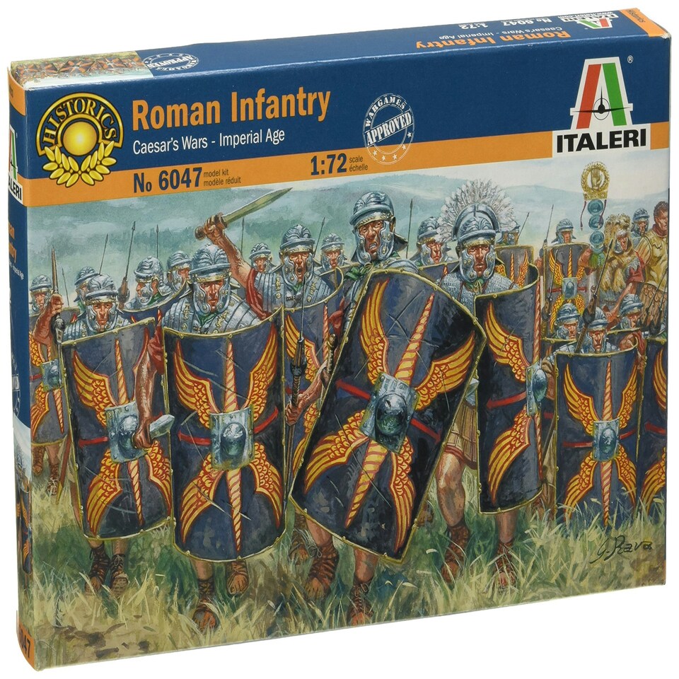 ROMAN INFANTRY (CESAR'S WARS) - SOLDIERS 1:72