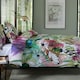 image 3 of 100% Cotton The Common Digital Print Duvet Cover Set Green | Multi | Double