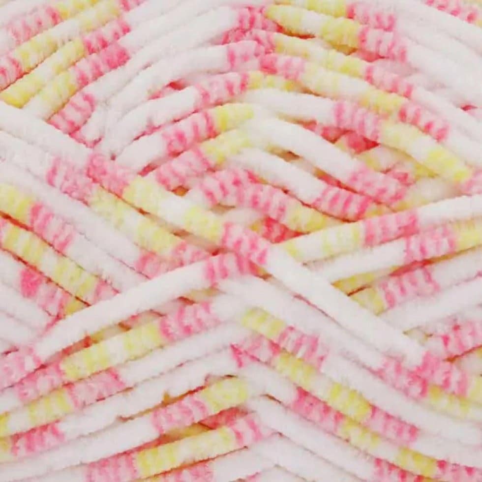 King Cole Pink Yummy Chunky Yarn (Value Pack 6 x 100g Balls) For Crochet, Knitting - 120m per ball