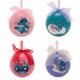 image 1 of Widdop Gifts Disney Lilo & Stitch Set of 4 Christmas Tree Baubles