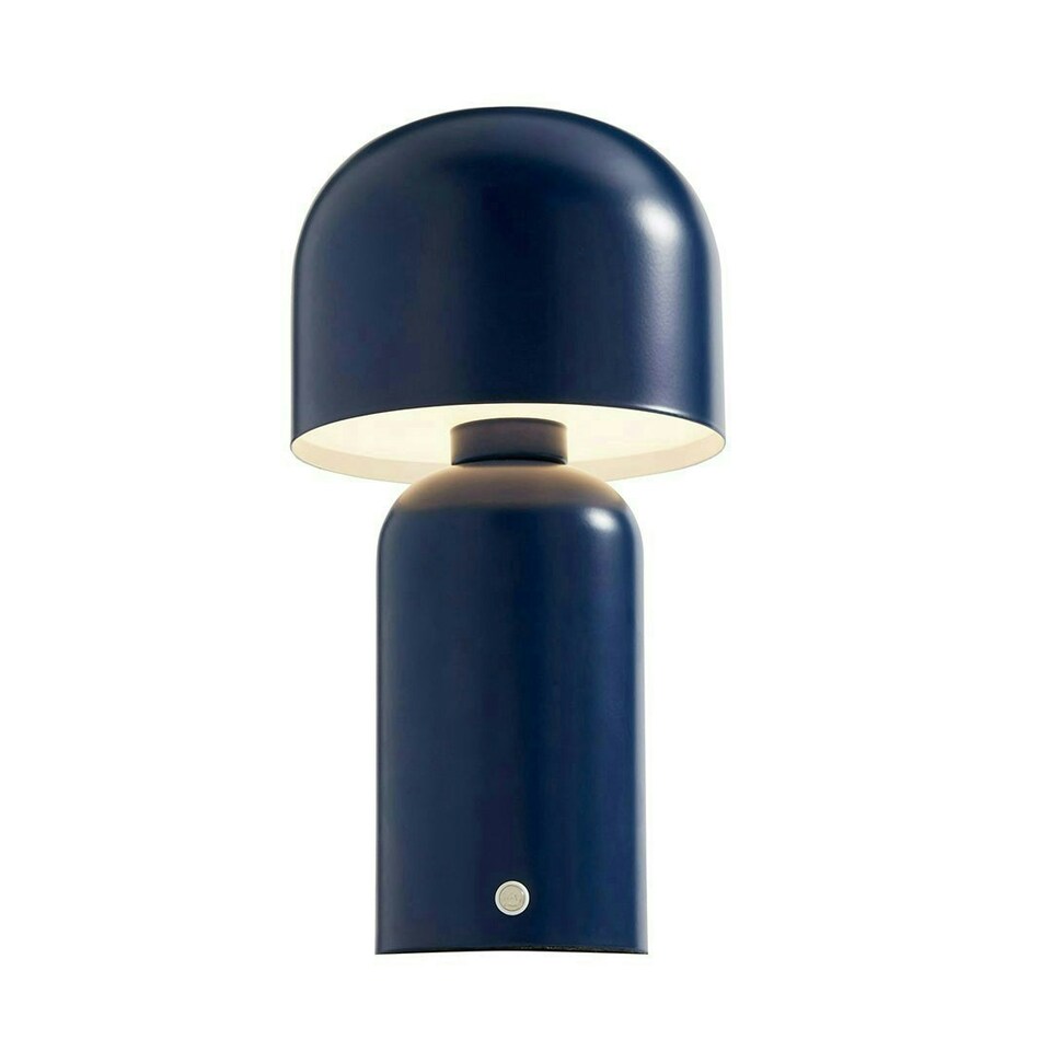 image 1 of Tina Blue LED Rechargeable Touch Table Lamp