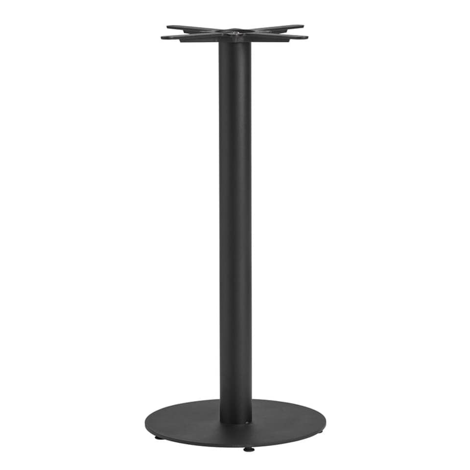 Bromley Sleek Base - Black Small Round - Mid Height Green