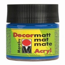 MARABU DECORMATT ARCYL 50ML MEDIUM BLUE Multi