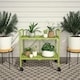 image 2 of Cleo Folding Serving Cart InOut Kiwi Green