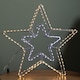 image 2 of 38cm LED Dewdrop Double Star Indoor Outdoor Christmas Decoration in White and Warm White
