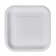 image 2 of Plate set Algon Disposable White Cardboard Squared 26 cm (36 Units) N/A