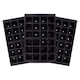 image 1 of Green Blade 24 Cell Seed Trays - Black - Pack of 3 | Black | Black