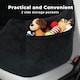 image 7 of Skylos Dog Booster Car Seat Safe Puppy Travel Carrier Bed Bag Basket Pet | Black | Black