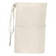 image 2 of Brand Lab Unisex Adult Organic Front Pocket Short Apron - Natural - One Size