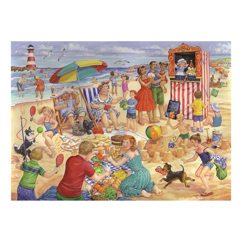 Trip To The Seaside BIG 250 Piece Jigsaw Puzzle