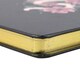 image 4 of Something Different Serpentine Floral Snake A5 Notebook - Black/Pink/White - One Size