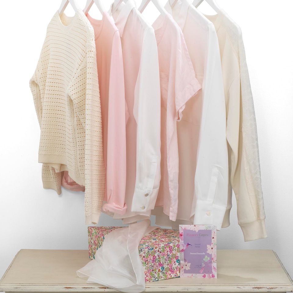 image 1 of Hassett Green London - Sensual Sensuelle - Handmade Large Scented Sachets - Pack of 3 - For Wardrobes & Drawers