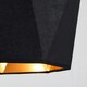 image 3 of ValueLights Modern Black And Copper Geometric Floor Lamp Shade | Black