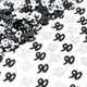 image 1 of 90th Confetti Black & Silver 14G 2PK