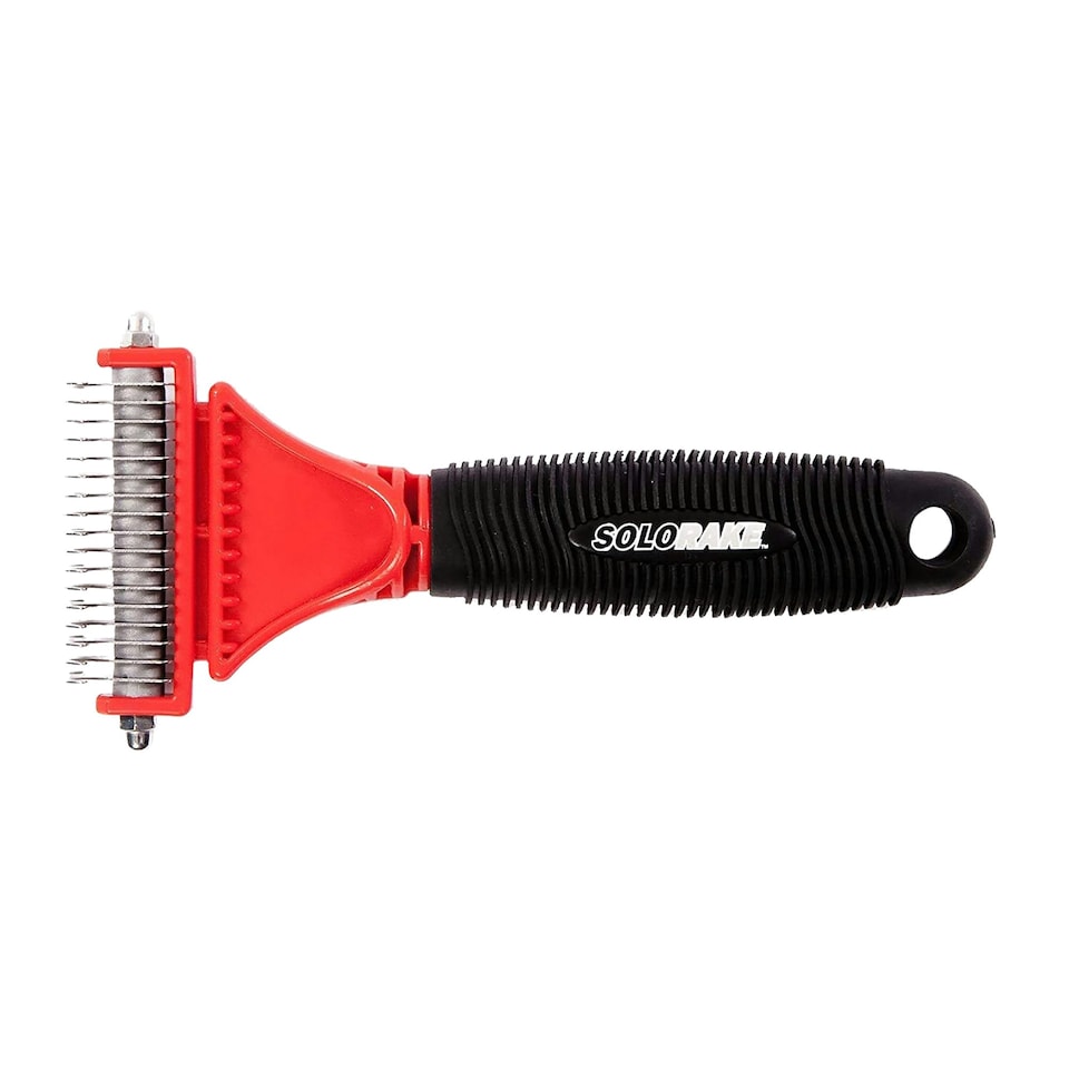 SoloGroom Solorake - Red/Black - One Size
