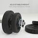 image 3 of HOMCOM 30KG Adjustable Dumbbells Weight Set Hand Weight for Body Fitness